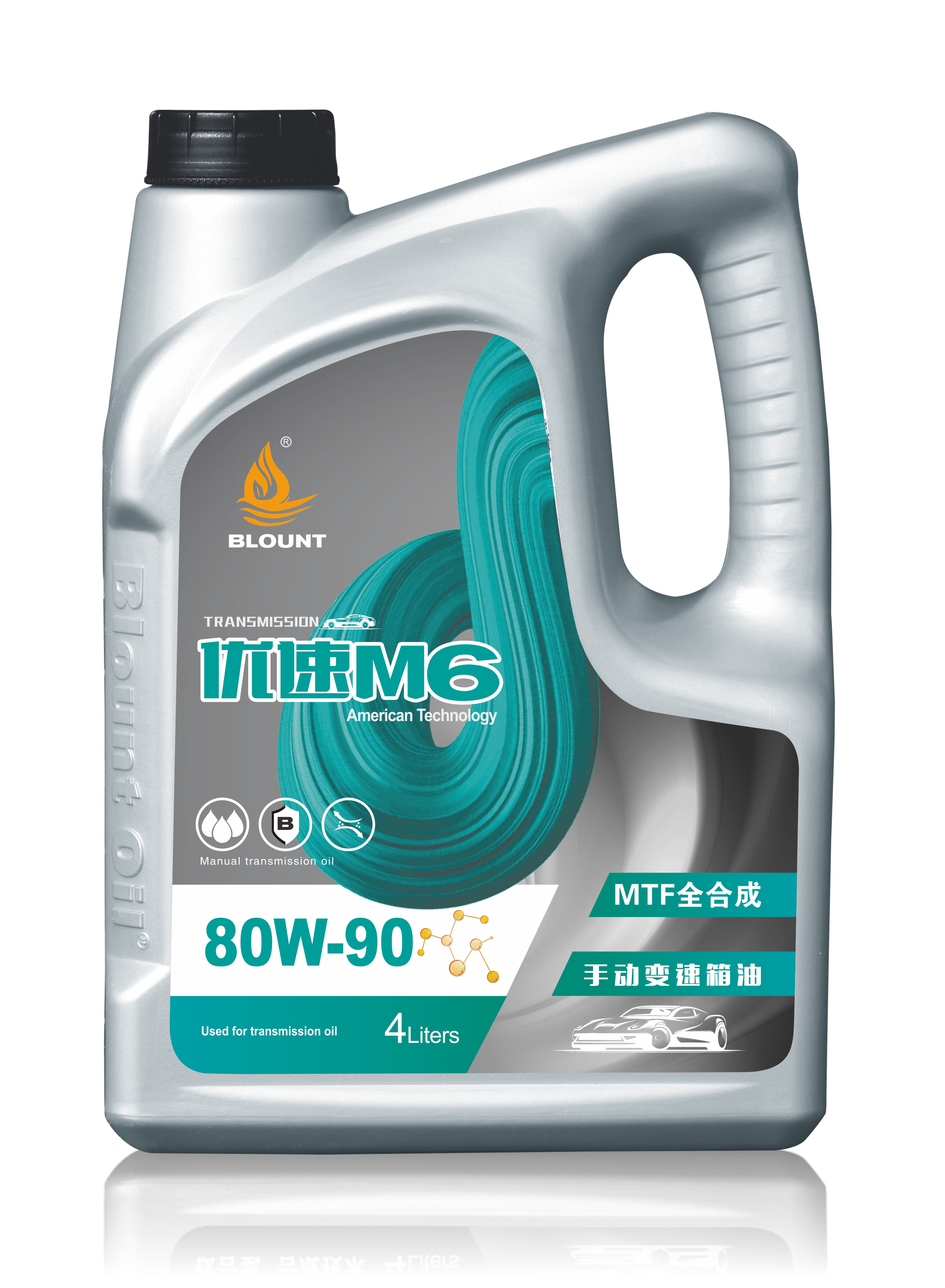 优速M6 MTF全合成 80W-90 手动变速箱油 4L 优速M6 MTF全合成 80W-90 手动变速箱油 4L